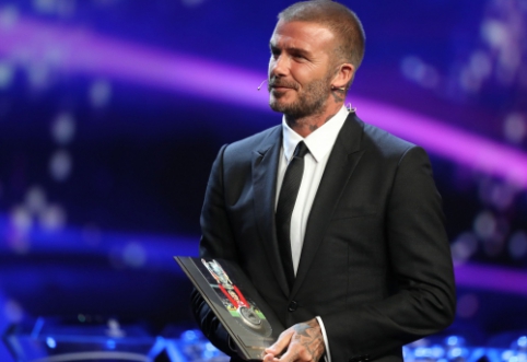 David Beckham lost his driving license