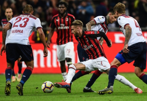 "AC Milan" secured an important victory in Italy