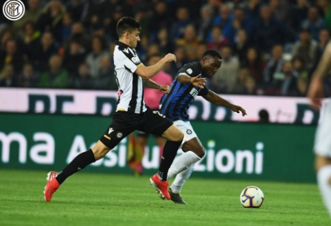 "Serie A": "Inter" unable to beat "Udinese" team