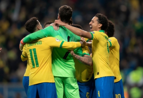 Brazilians advanced to the semifinals after a dramatic 11-meter penalty shootout