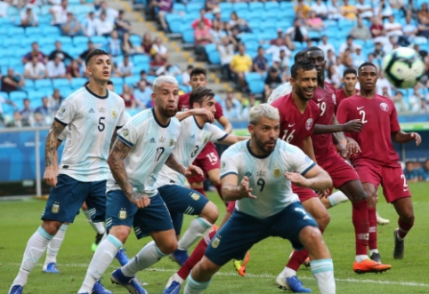 "Copa America": Argentina defeated Qatar and advanced to the knockout stage