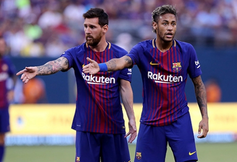 "Attempt of L. Messi to influence Neymar's transfer"