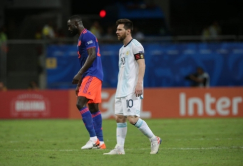 Argentina started their "Copa America" journey with a defeat to Colombia.