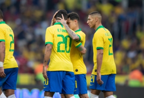 Brazilians subdued Honduran football players in friendly match