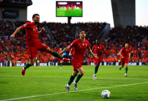 The triumph of the Portuguese national team in the final of the Nations League