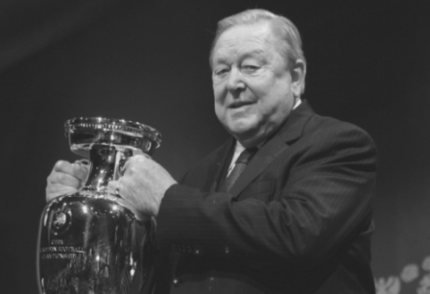 The long-serving UEFA President L. Johansson has died.