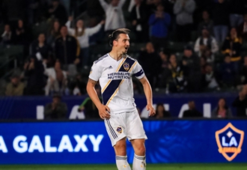 In MLS Championships - Fantastic Goal of Z. Ibrahimović