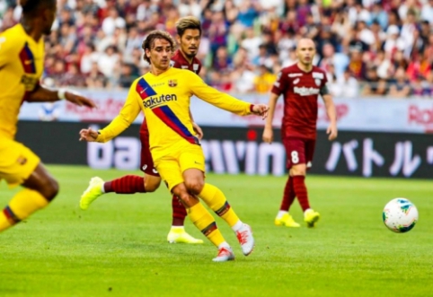 "Barcelona" protege's goals secured victory against A. Iniesta's club