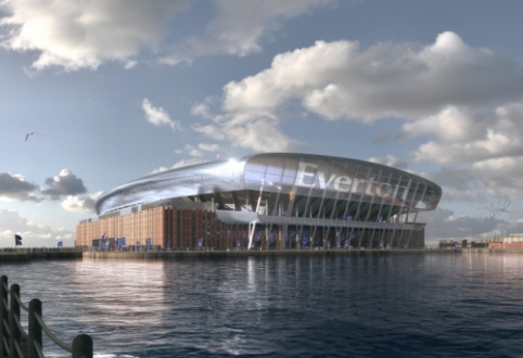 "Everton" prepares for the construction of an impressive stadium