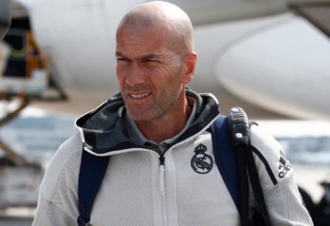 Z. Zidane left "Real" training camp in Canada for personal reasons