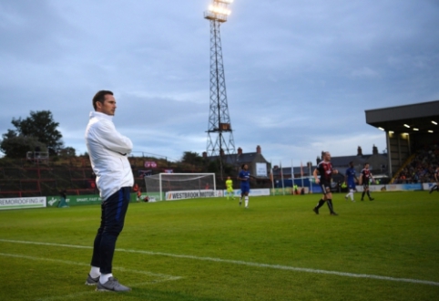 F. Lampard's debut "Chelsea" team marked with a draw against the Irish