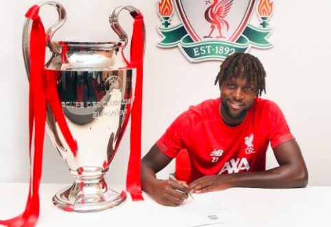 D. Origi signed a new contract with "Liverpool"