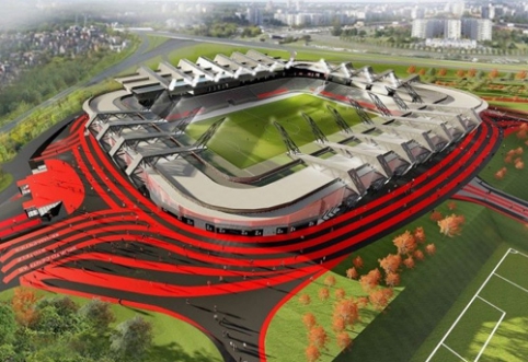 The Vilnius City Council approved the construction of Šeškinė Stadium.