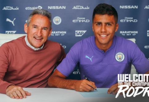 Official: Rodri signs contract with "Man City"