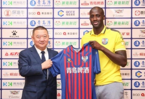 Yaya Toure went to China to play in matches