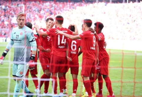 "Bundesliga": "Bayern" beats "Mainz" team