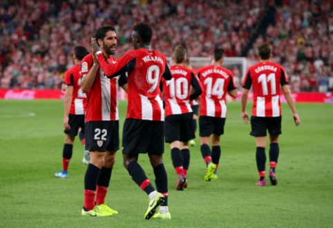 "La Liga": "Sevilla" lost their first points, Basque derby won by "Athletic"