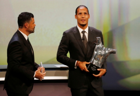 V. van Dijk - the best football player in Europe in 2019