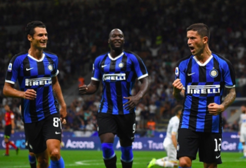 "Inter" opened the season in Italy with impressive goals and a stunning victory