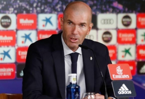 "Angry Z. Zidane: "We stopped playing after the goal"