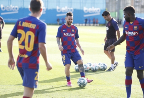 L. Messi returned to training and will be registered for the match with "Real Betis"