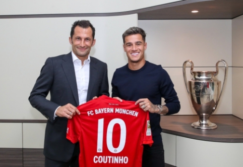 Officially joining "Bayern", P. Coutinho: "I have very big ambitions"