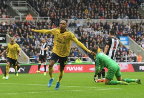 P. Aubameyang gave the first victory to the "Arsenal" team