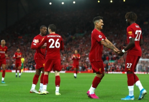 "Premier League" debut marked by a stunning victory for "Liverpool"