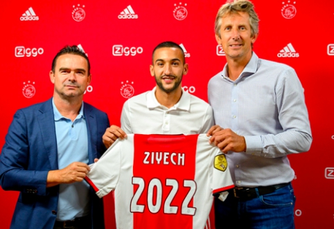 H. Ziyech extends contract with "Ajax" in the eyes of European giants