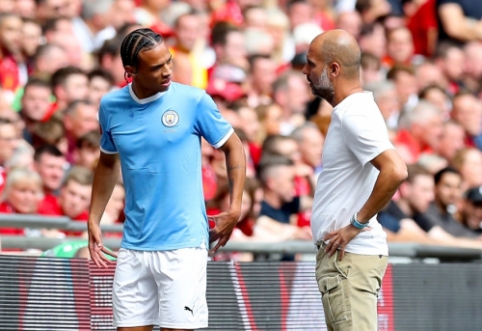 P. Guardiola on L. Sane: "No player has expressed a desire to leave the club"