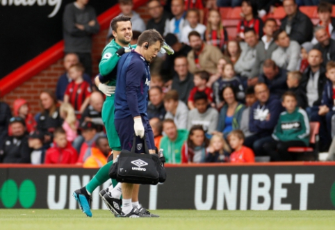 L. Fabianski fell out of formation for a long time