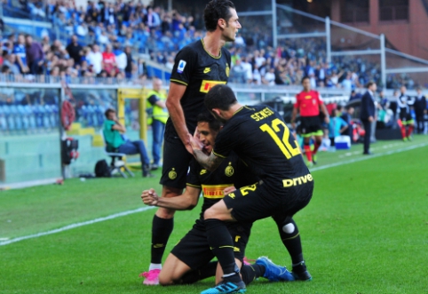 "Inter" secured their sixth consecutive victory in the "Serie A" championships