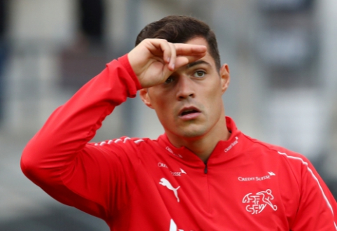 G. Xhaka - the new captain of "Arsenal" club