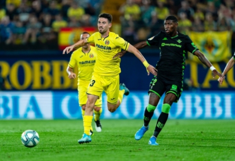 "Villarreal" scored five goals against "Real Betis" defense