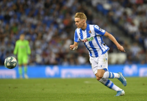 In Spain - M. Odegaard's Pass Leaving Competitors Without a Promise