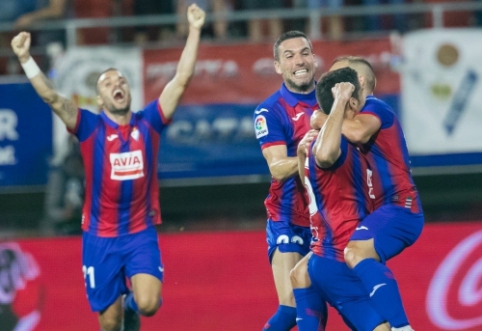 "Eibar" sensationally defeated "Sevilla", "Real Sociedad" rises to second place