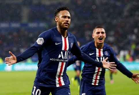 Neymar kills PSG victory against "Lyon"