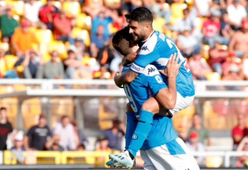 "Napoli" had no trouble with "Lecce", "Atalanta" saved the game against "Fiorentina"