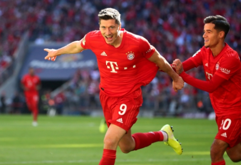 "Bayern" crushed the remaining "Koln" team in a minority