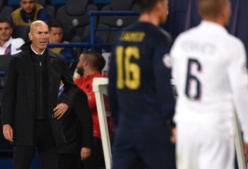 Z. Zidane: "It is difficult to expect a good result when nobody puts in the effort"