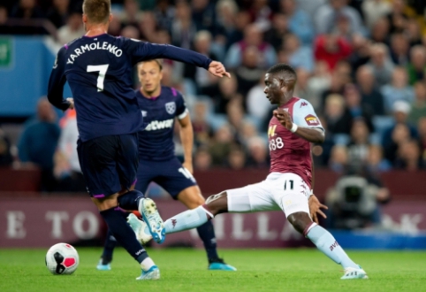 "Aston Villa" and "West Ham" in a duel - a goalless draw