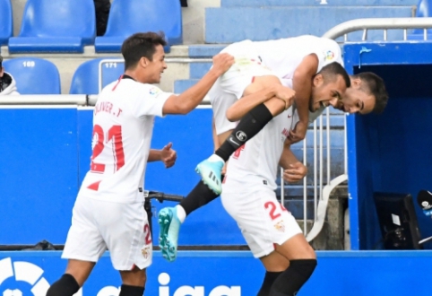 "Sevilla" defeated "Alaves" and reached the top of "La Liga" standings