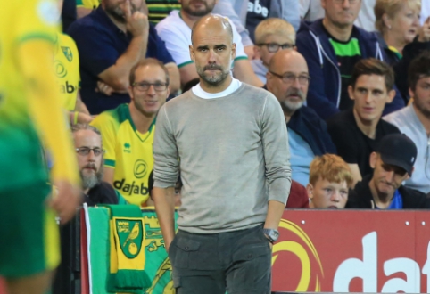 P. Guardiola: "We forget that there are also people playing in our team"