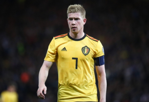 R. Martinezas: "There is no one like De Bruyne to defend"