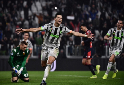 "Juventus" snatch victory from "Genoa" in the last moments