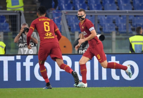 "Roma" shattered "AC Milan" team at home, "Napoli" once again dropped points