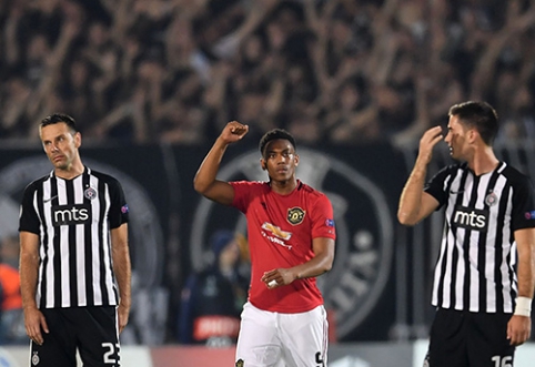 Victory in Belgrade allowed "Man Utd" to end a very poor series