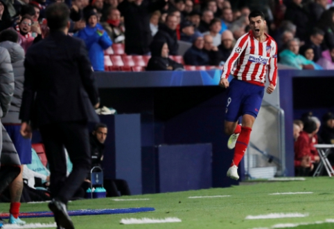 Champions League: A. Morata's goal gave a victory to the "Atletico" team