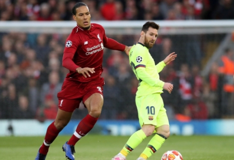 From L. Messi's lips - praise for V. van Dijk