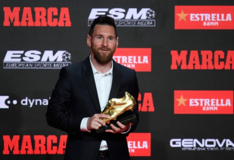 L. Messi won his sixth "Golden Boot" in his career